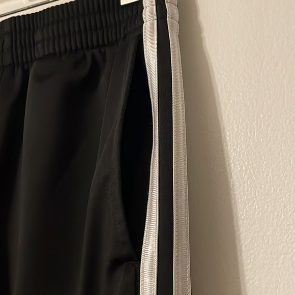 Adidas Youth Iconic Tricot Black Track Jogger Pants. - Picture 4 of 11